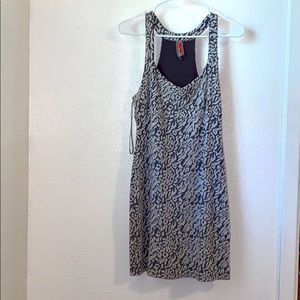 Free people leopard mini dress